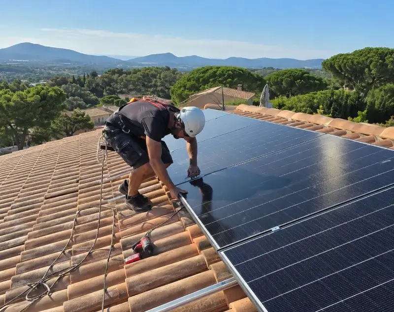 Installateur panneaux solaires Rives-du-Fougerais — pose photovoltaïque sur toiture