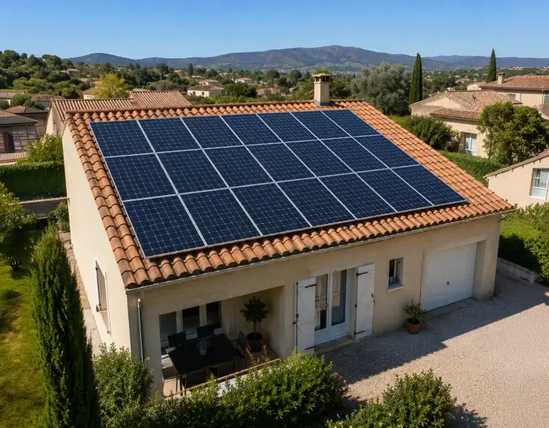 Prime à l'autoconsommation panneaux solaires Rives-du-Fougerais — aide financière de l'État